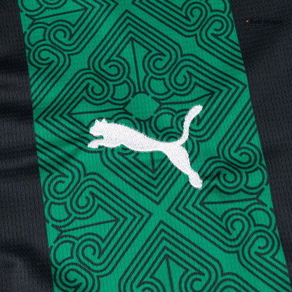 THAUVIN#10 RC Lens Away Soccer Jersey 25/26 Green&Black
