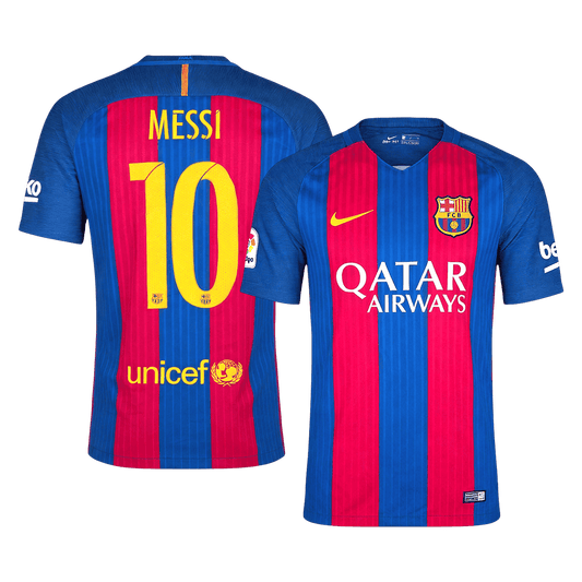 Μπαρτσελόνα Ρετρό φανέλα Εντός 2016/17 MESSI #10