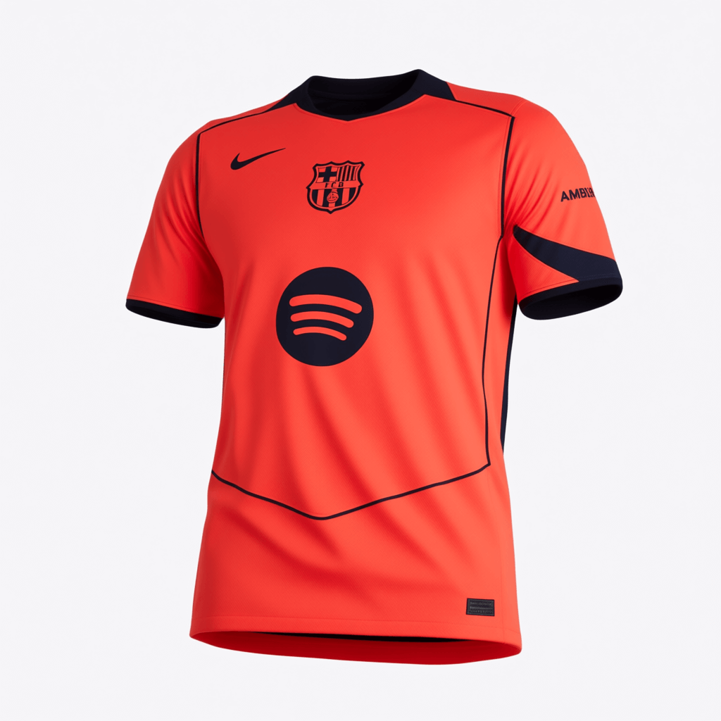 Barcelona Third Away Authentic Soccer Jersey 2025/26