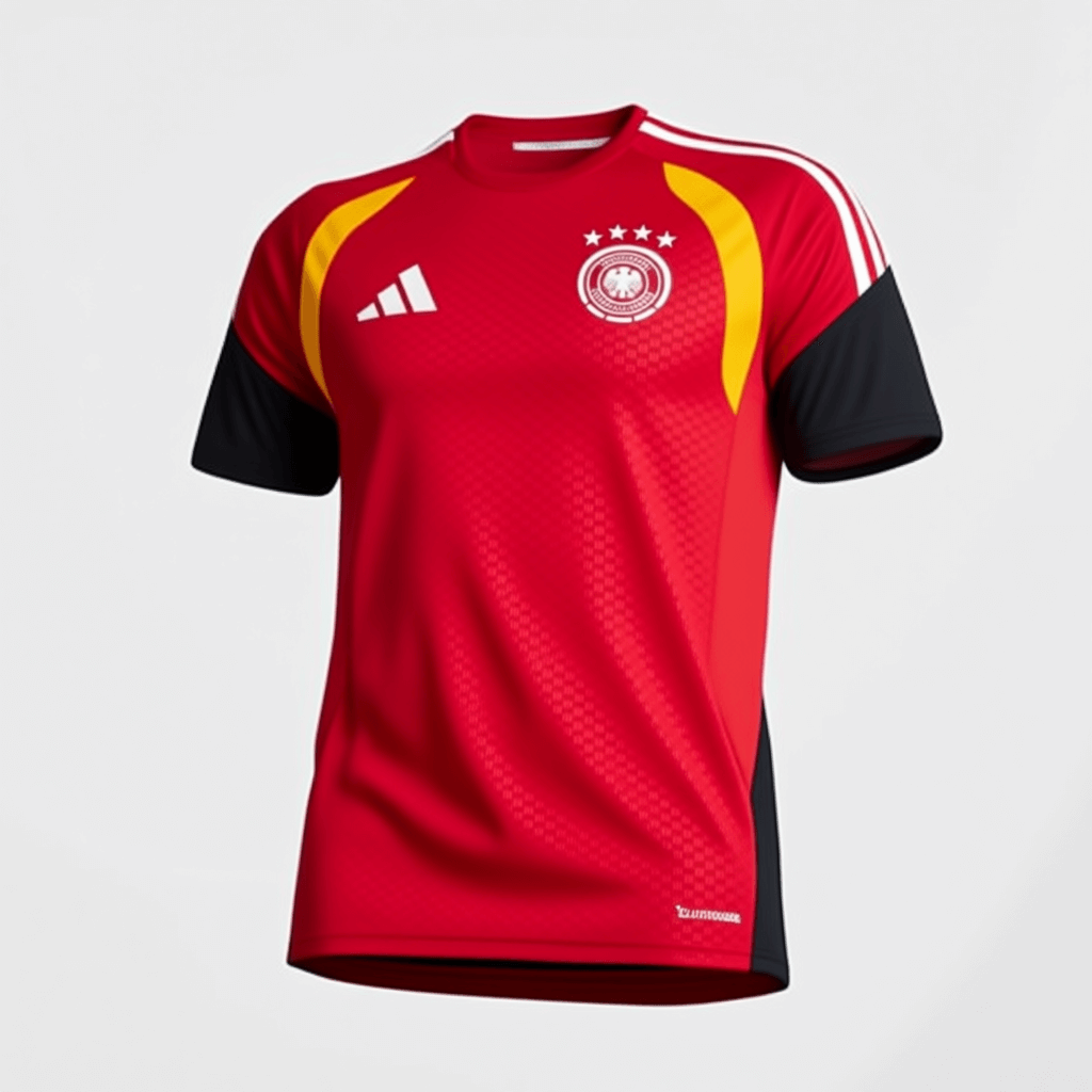 Germany Pre-Match Soccer Jersey World Cup 2026 Red