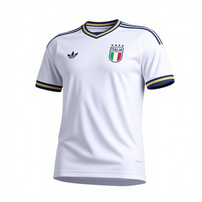 Italy Pre-Match Soccer Jersey World Cup 2026 White