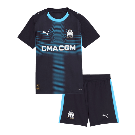 Ομάδα Marseille Παιδική Εκτός Έδρας Φανέλα Ποδοσφαίρου Σετ 2025/26