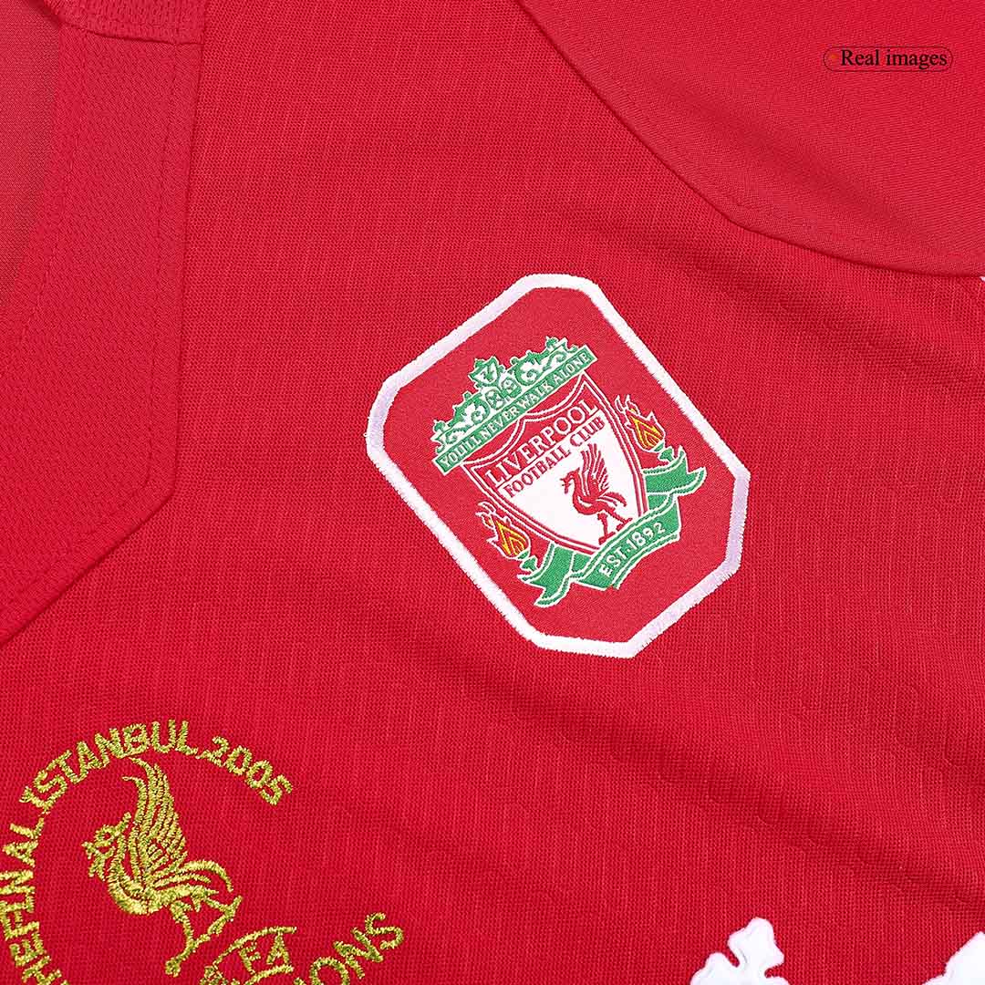 Ποδοσφαιρική μπλούζα ρετρό Τζέρσεϊ Liverpool 2005 - UCL