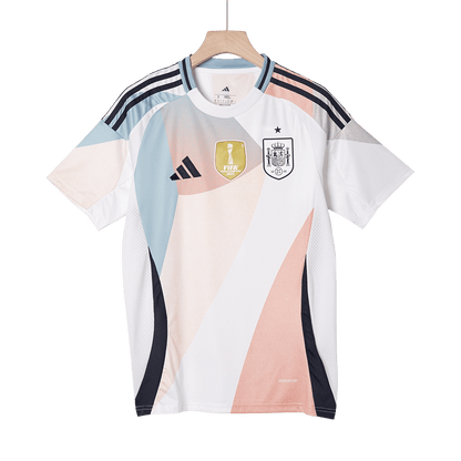 Men's Spain Away Soccer Jersey Women's Euro 2025