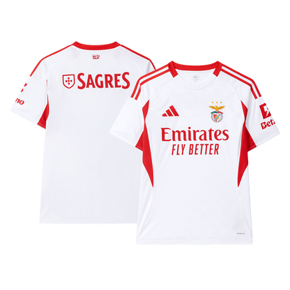 Φανέλα ποδοσφαίρου Benfica για την τρίτη εκτός έδρας ομάδα 2025/26