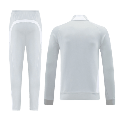 Real Madrid Home Jacket Tracksuit 2025/26 Gray