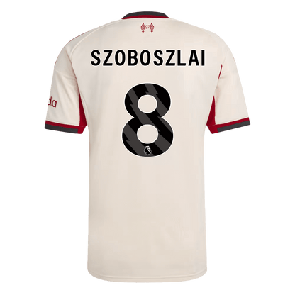 Λίβερπουλ φανέλα Εκτός 2025/26 SZOBOSZLAI #8