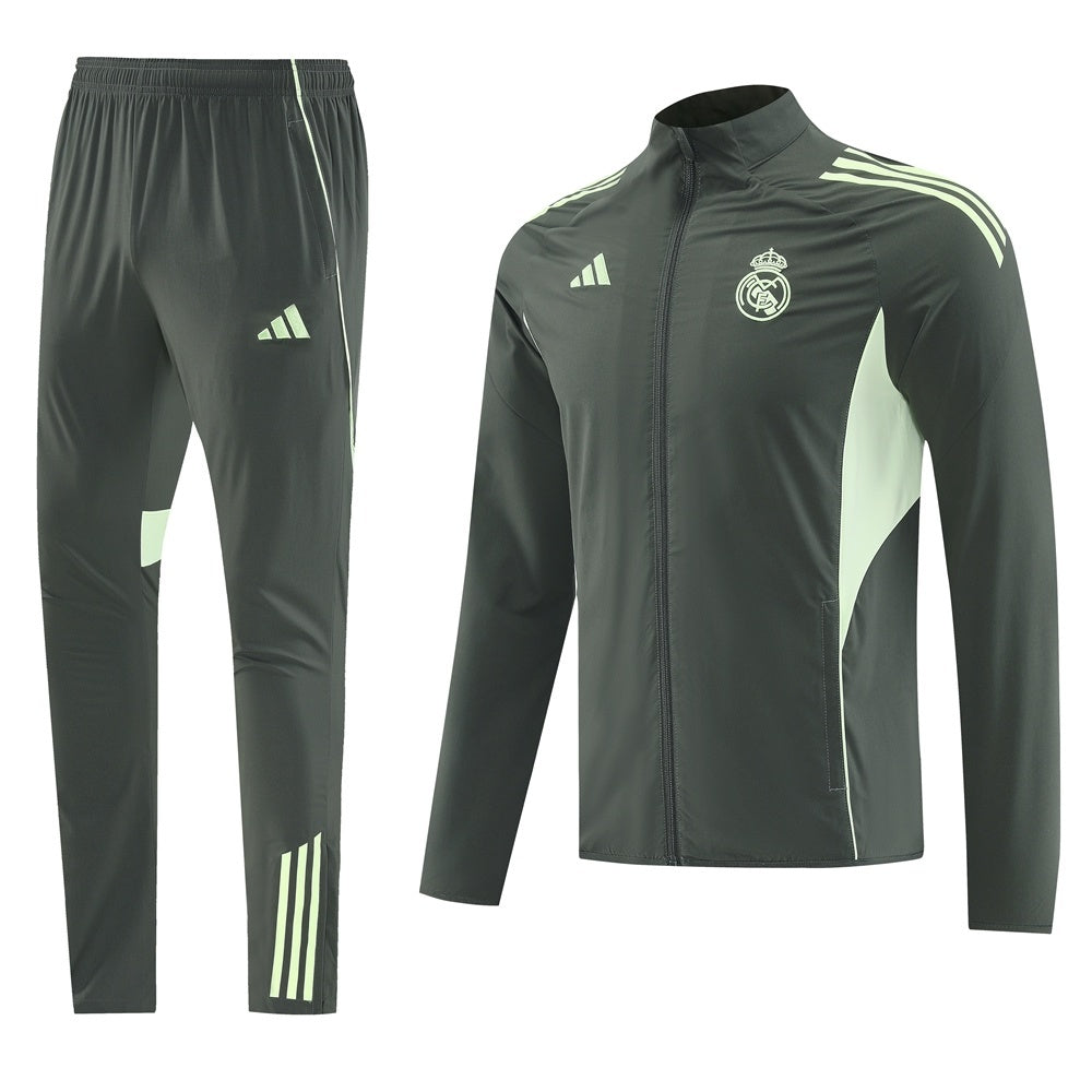 Real Madrid Tracksuit 2025/26 Green