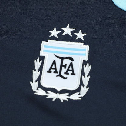 Argentina 1/4 Zip Tracksuit 2026 Kids Navy
