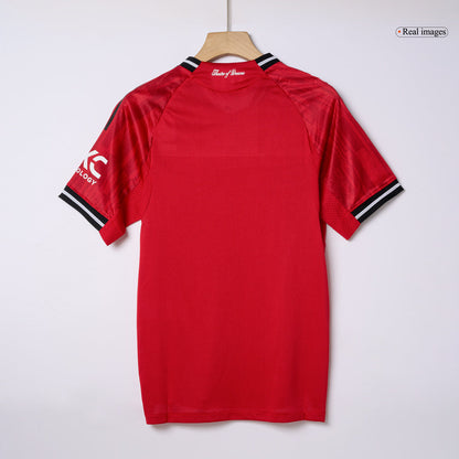 B.FERNANDES #8 Manchester United Home Authentic Soccer Jersey 2025/26