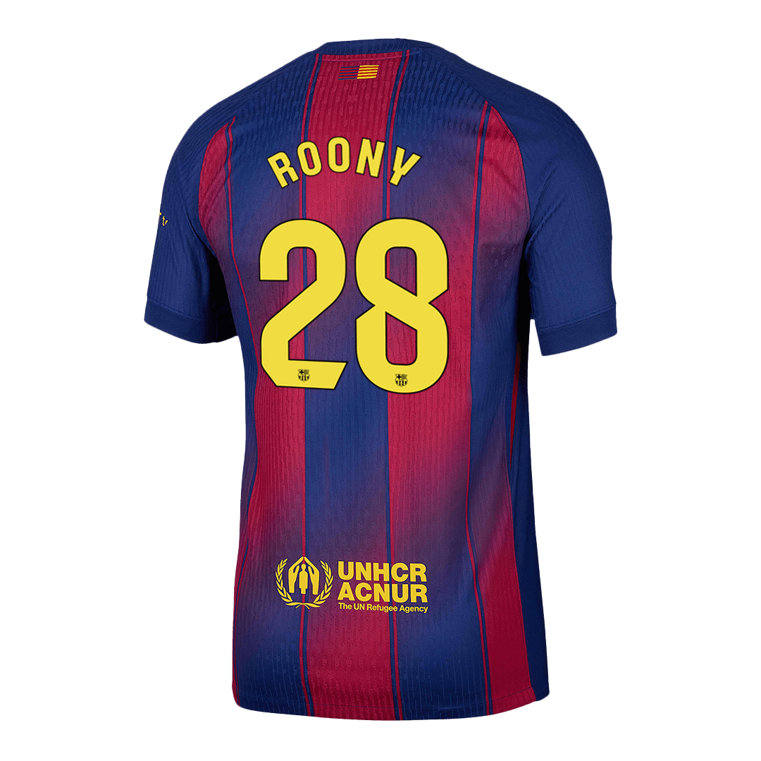 Μπαρτσελόνα φανέλα Εντός 2025/26 ROONY #28 - Match Version