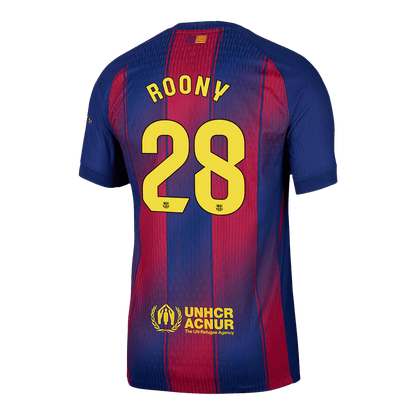 Μπαρτσελόνα φανέλα Εντός 2025/26 ROONY #28 - Match Version