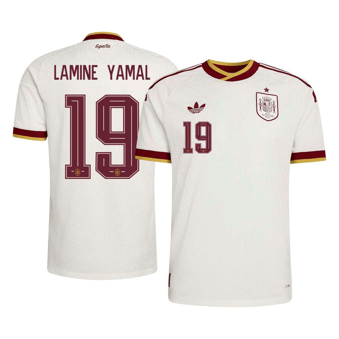 Ισπανία φανέλα Εκτός Παγκόσμιο Κύπελλο 2026 LAMINE YAMAL #19 - Match Version
