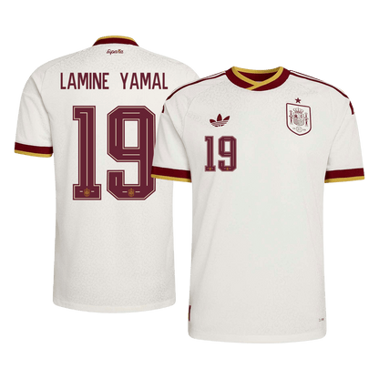 Ισπανία φανέλα Εκτός Παγκόσμιο Κύπελλο 2026 LAMINE YAMAL #19 - Match Version