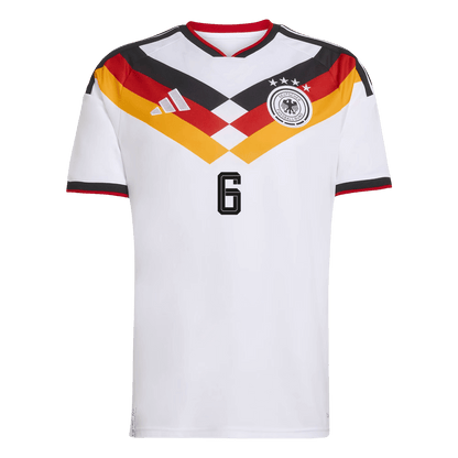 KIMMICH #6 Φανέλα ποδοσφαίρου Γερμανίας Αρχική σελίδα Προσαρμοσμένη φανέλα Παγκόσμιο Κύπελλο 2026