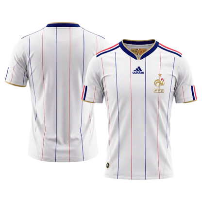 Retro Soccer Jersey France Away 2010