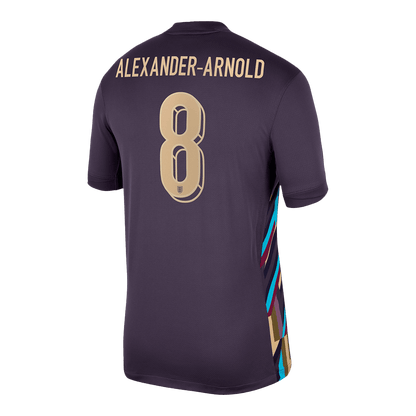 Ανδρική φανέλα ALEXANDER-ARNOLD #8 Αγγλίας εκτός έδρας ποδοσφαίρου 2024