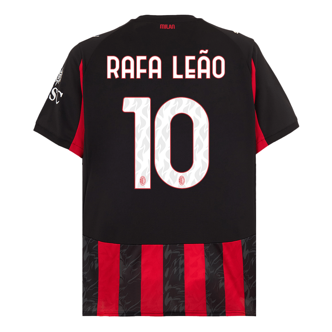 Μπανέλα ανδρών AC Milan RAFA LEAO #10 εντός έδρας ποδοσφαίρου 2025/26