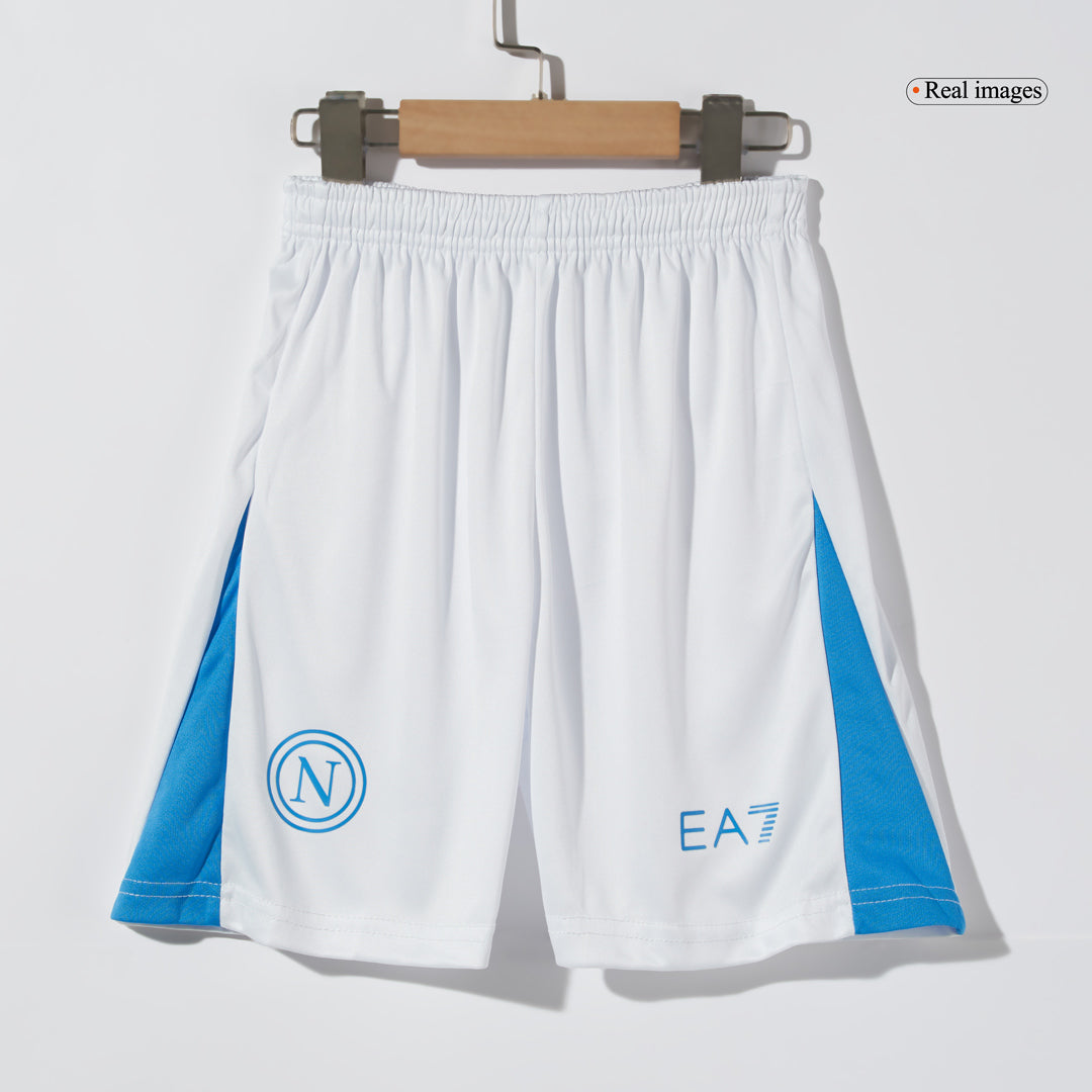 Kid's Napoli Home Soccer Jersey Kit(Jersey+Shorts) 2024/25