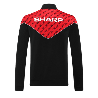 Manchester United Jacket Tracksuit 2025/26 Red&Black