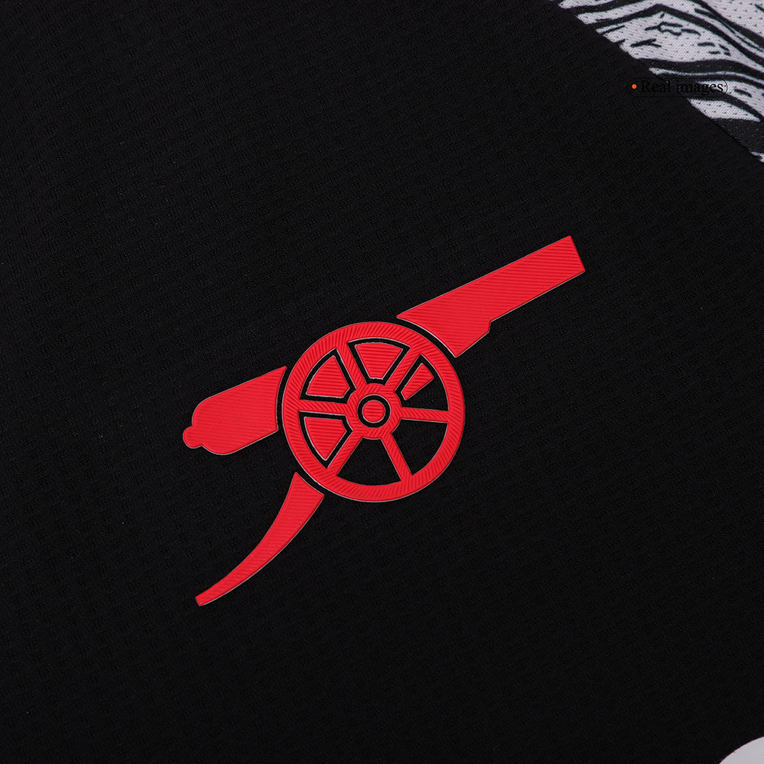 Arsenal Authentic SAKA #7 Soccer Jersey Arsenal Away Shirt 2024/25