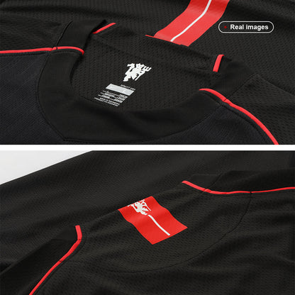 Manchester United RONALDO #7 Retro Jerseys 2007/08 Away Soccer Jersey For Men