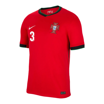 PEPE #3 Portugal Home Soccer Jersey Euro 2024