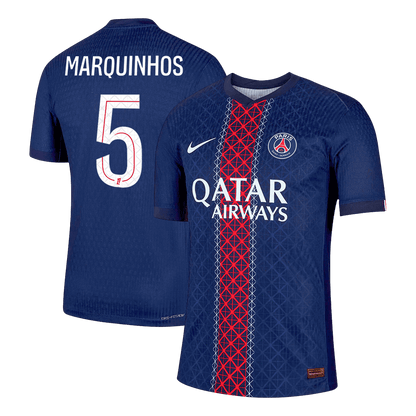 PSG φανέλα Εντός 2025/26 MARQUINHOS #5 - Match Version