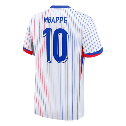 MBAPPE #10 Προσαρμοσμένη φανέλα France Soccer Jersey Away 2024