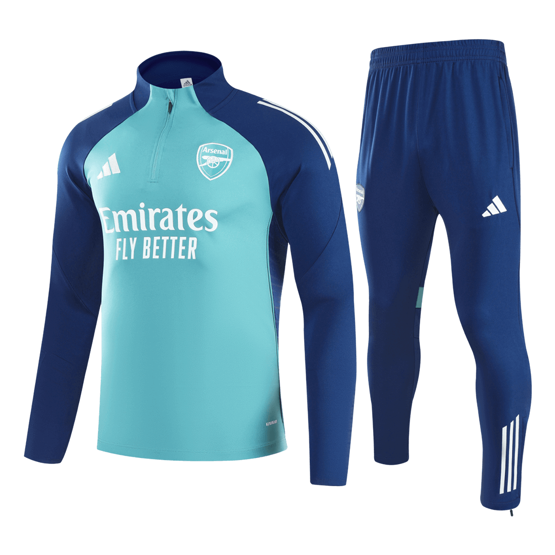 Arsenal 1/4 Zip Tracksuit 2025/26 Green