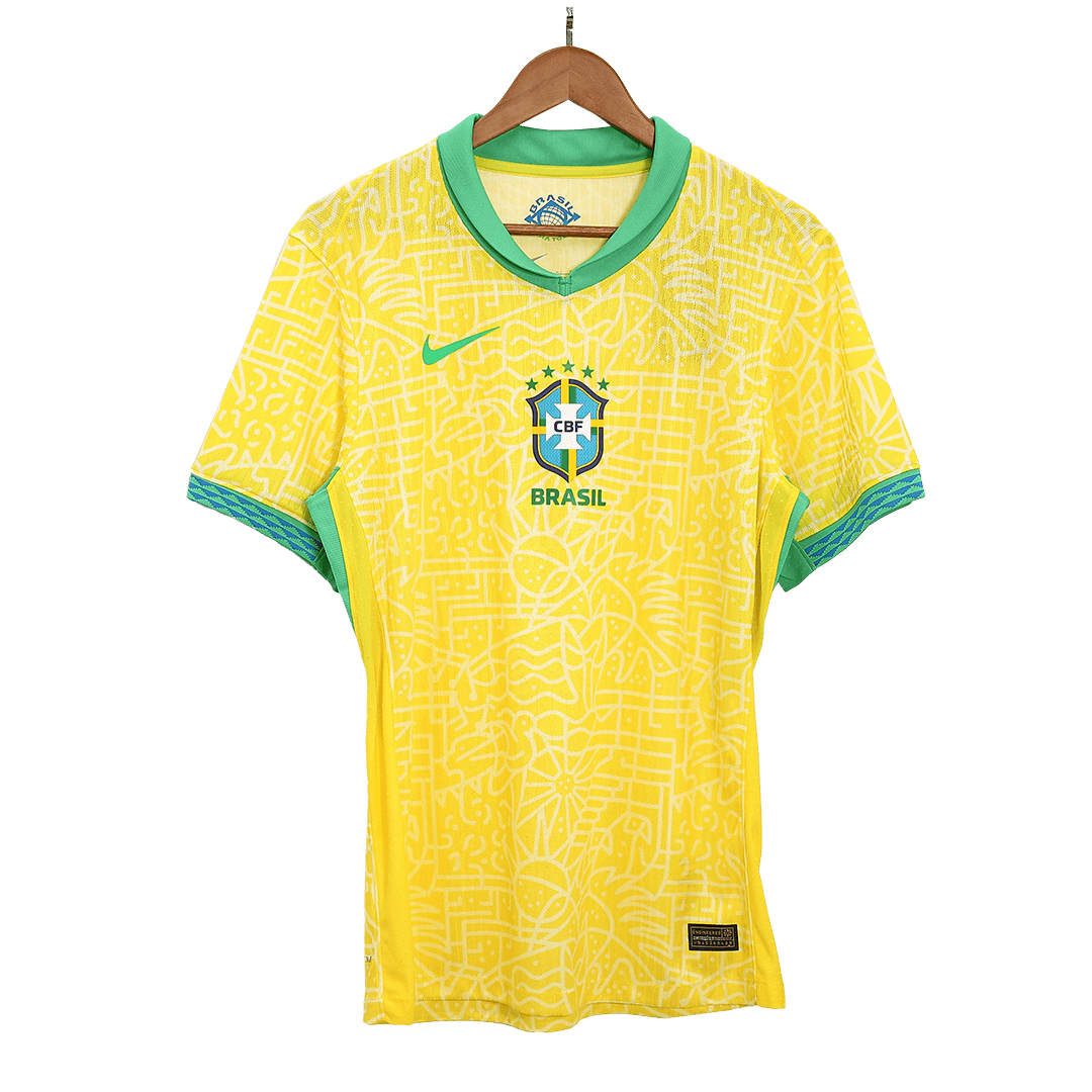 Αυθεντική φανέλα ποδοσφαίρου Jersey Brazil Brazil 2024