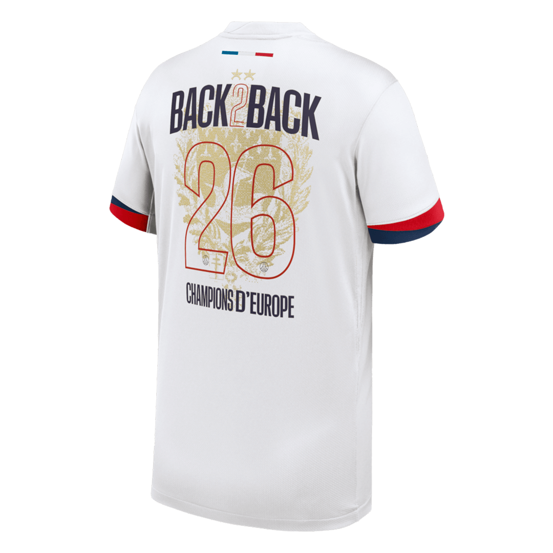 PSG φανέλα Εκτός 2024/26 Champions of Europe #26