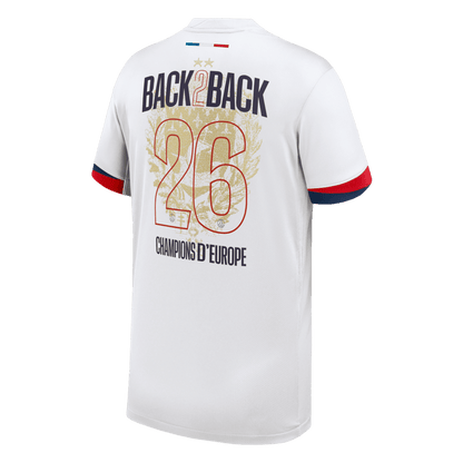 PSG φανέλα Εκτός 2024/26 Champions of Europe #26