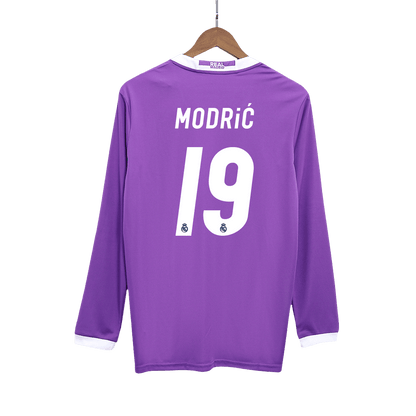 MODRIC #19 Ρεάλ Μαδρίτης Ρεάλ Μαδρίτης Ρεάλ Μαδρίτης Εκτός έδρας Μακρυμάνικη Ποδοσφαιρική Μπλούζα 2016/17
