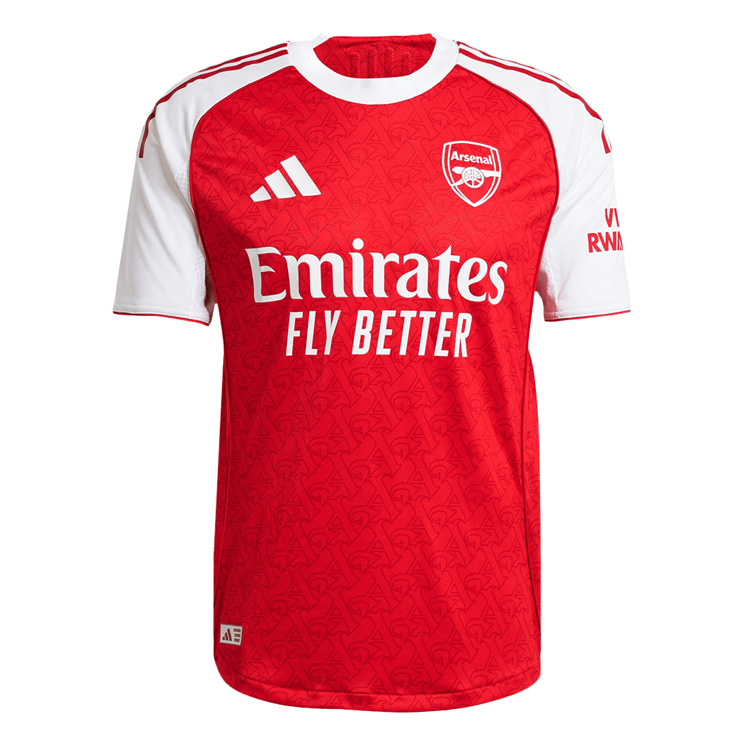 RICE #41 Αυθεντική φανέλα ποδοσφαίρου Arsenal 2025/26 Κόκκινη