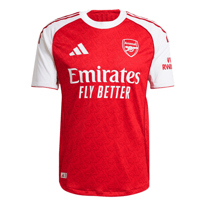 Arsenal Authentic  SALIBA #2 Soccer Jersey 2025/26