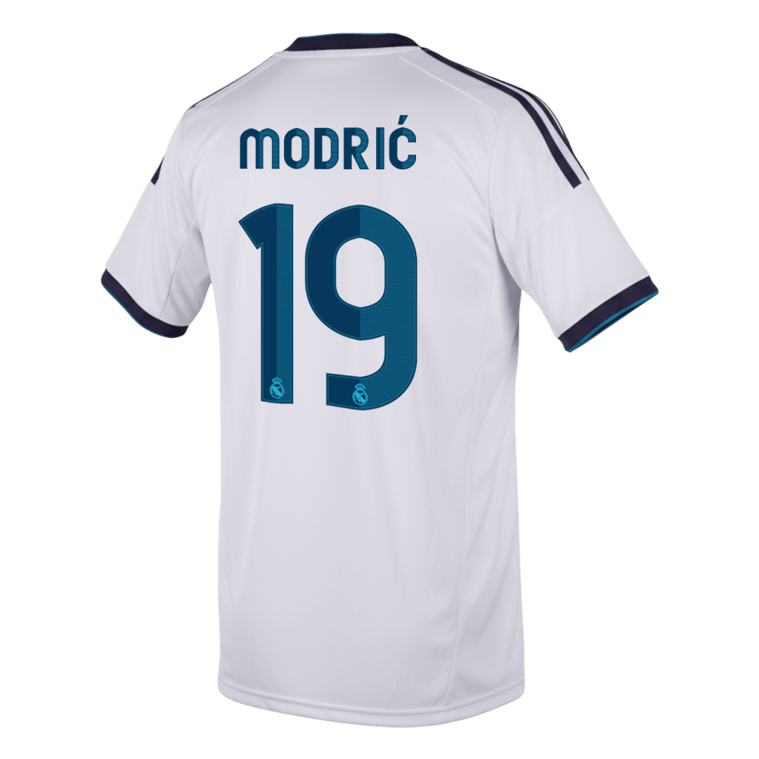 Ρεάλ Μαδρίτης Ρετρό φανέλα Εντός 2012/13 MODRIĆ #19