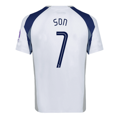 SON #7 Tottenham Hotspur Home Soccer Jersey 2025/26 -UCL