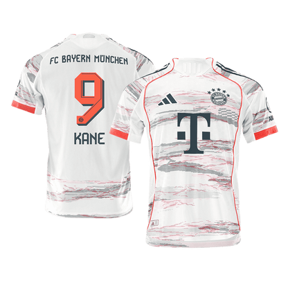 Αυθεντική ποδοσφαιρική φανέλα KANE #9 Bayern Munich εκτός έδρας 2025/26