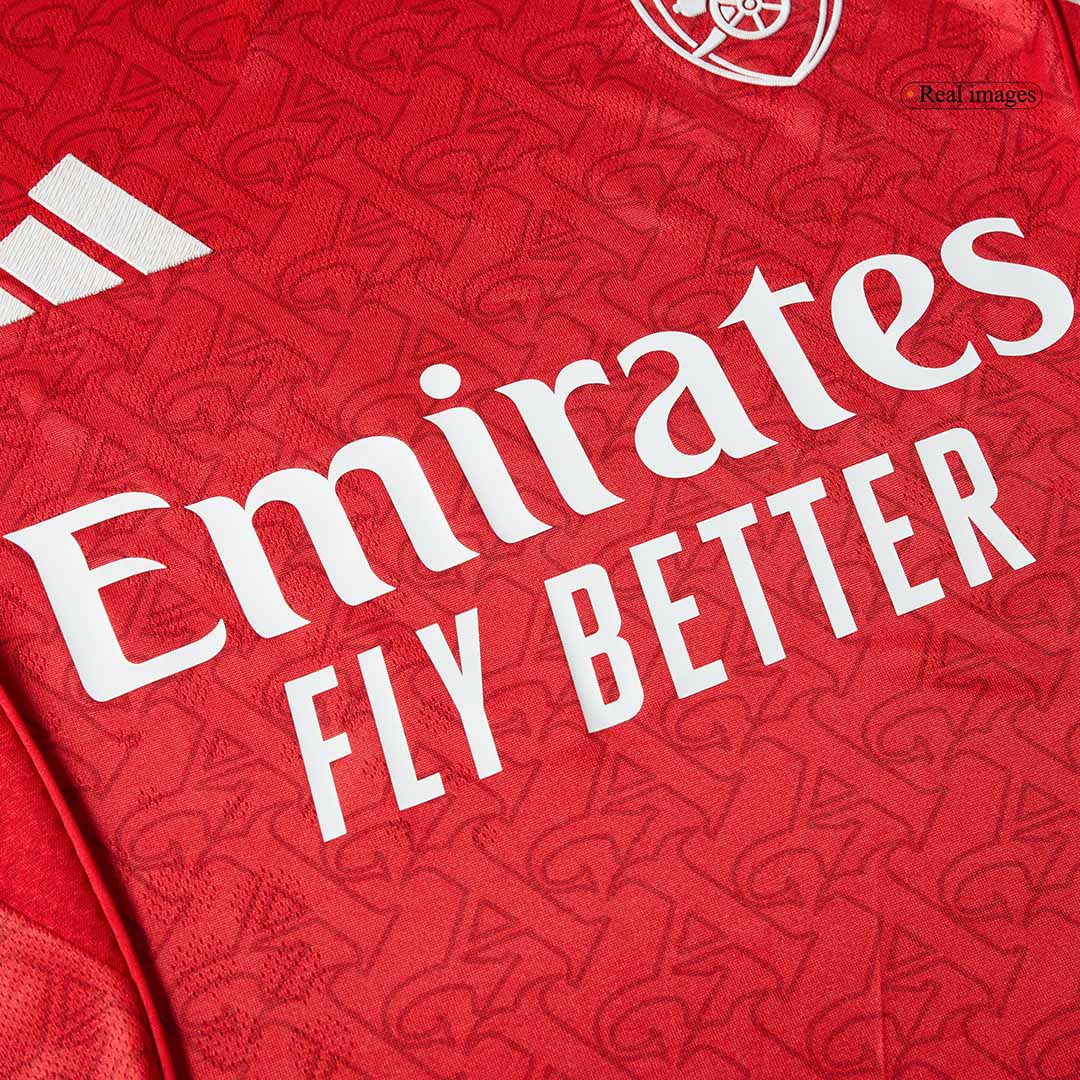 Arsenal Authentic  SALIBA #2 Soccer Jersey 2025/26