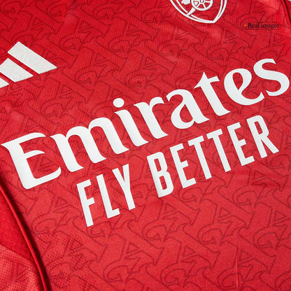 Arsenal Authentic  SALIBA #2 Soccer Jersey 2025/26