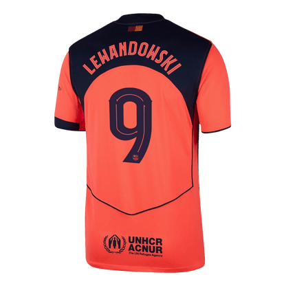 LEWANDOWSKI #9 Barcelona Third Away Soccer Jersey 2025/26 -UCL