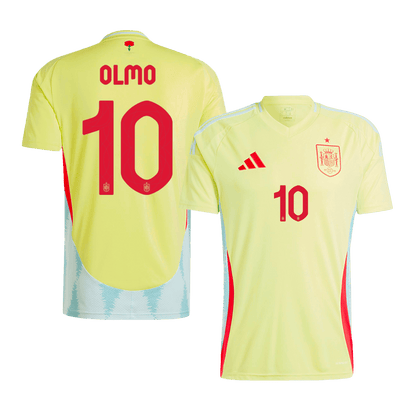 Προσαρμοσμένη φανέλα OLMO #10 Spain Soccer Jersey Away 2024