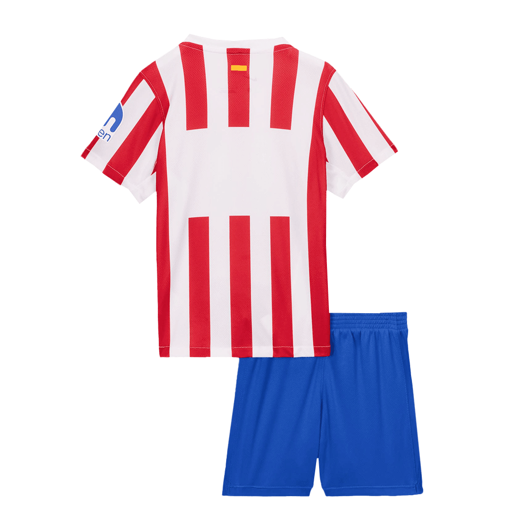 Atletico Madrid Home Παιδική Φανέλα Ποδοσφαίρου 2025/26