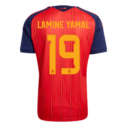 Ισπανία φανέλα Εντός Παγκόσμιο Κύπελλο 2026 LAMINE YAMAL #19 - Premium
