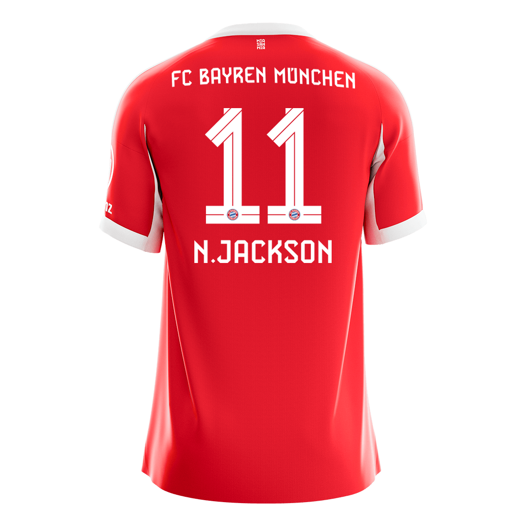 Μπάγερν Μονάχου φανέλα Εντός 2025/26 N.JACKSON #11 - Premium