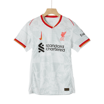 Αυθεντική ποδοσφαιρική φανέλα M.SALAH #11 Liverpool Third Away Shirt 2024/25