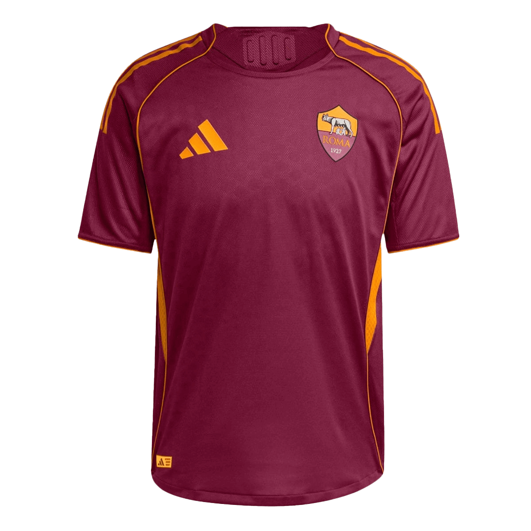Roma Home Authentic Soccer Jersey 2025/26