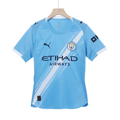 RODRIGO #16 Authentic Manchester City Home Soccer Jersey 2025/26 Blue Jersey - Club World Cup