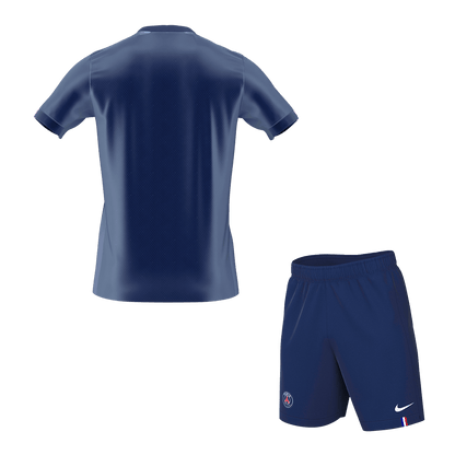 PSG Home Soccer Jersey Kit(Jersey+Shorts) 2025/26 Navy